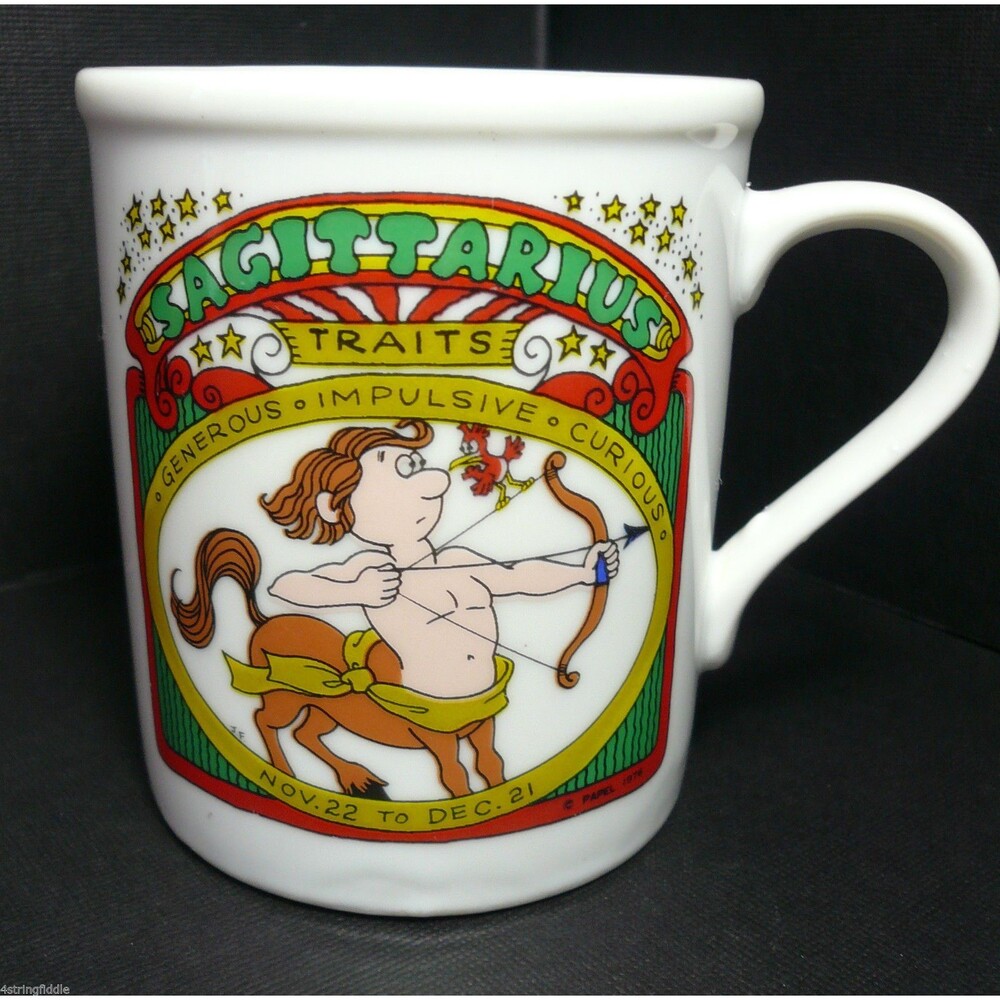Sagittarius Coffee Mug Zodiac Horoscope